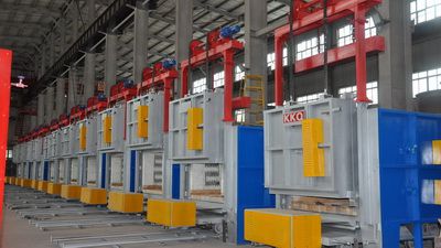 1200℃高温台车炉